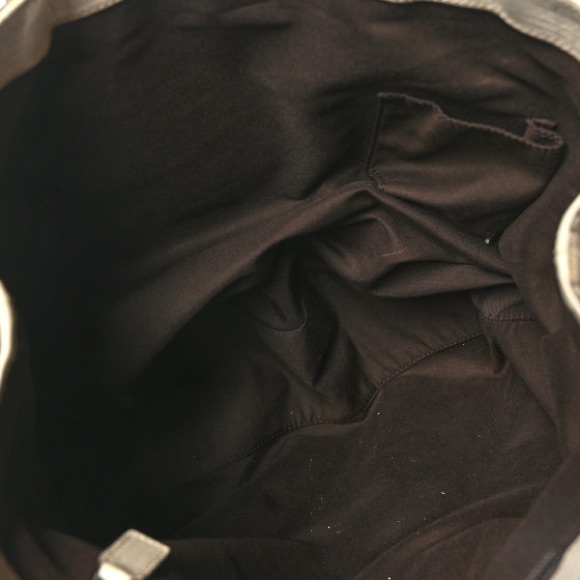 Authentic Gucci monogram canvas top handle tote bag - Picture 5 of 7